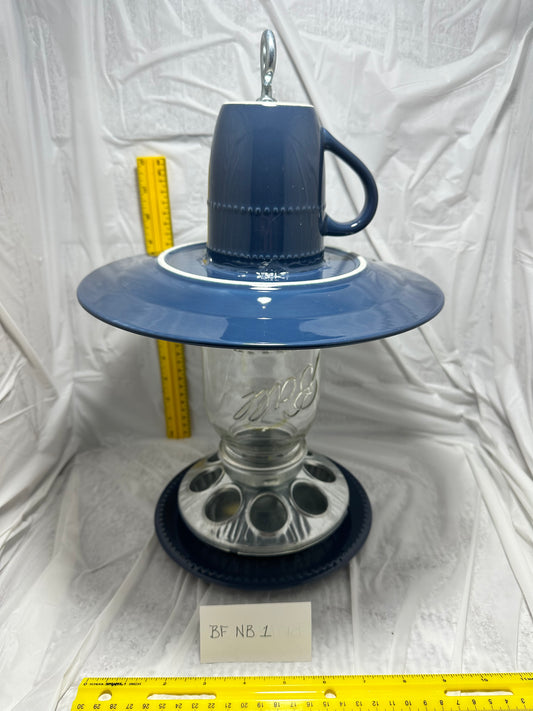 Birdfeeder Navy Blue 1