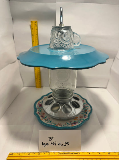 Birdfeeder Aqua PW  Mel w/out bottom 13 & 15 & 16