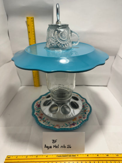 Birdfeeder Aqua PW  Mel w/out bottom 13 & 15 & 16