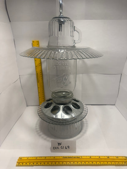 Birdfeeder Clear & Clear & Clear Cl b 8 & 9