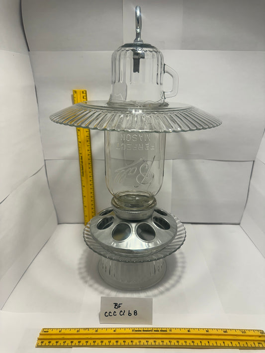 Birdfeeder Clear & Clear & Clear Cl b 8 & 9