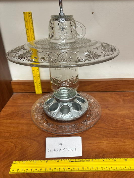 Birdfeeder Starburst w/clear nb 1 & 2 & 3