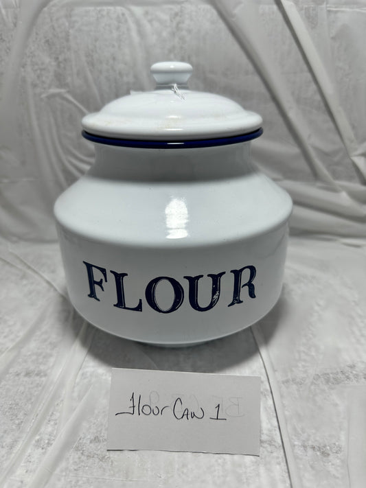 Flour Canister (in navy) 1