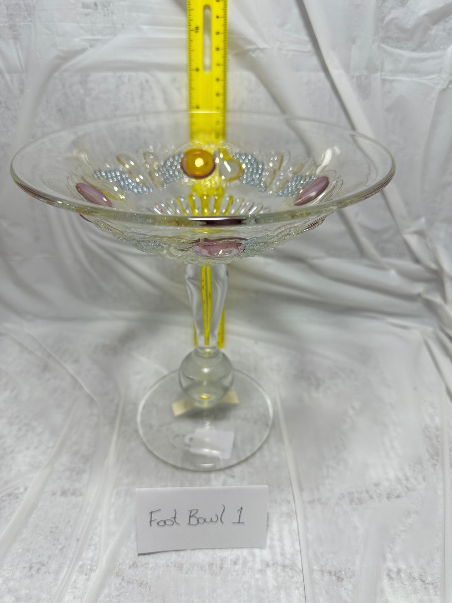 Pedestal Dish Clear 1