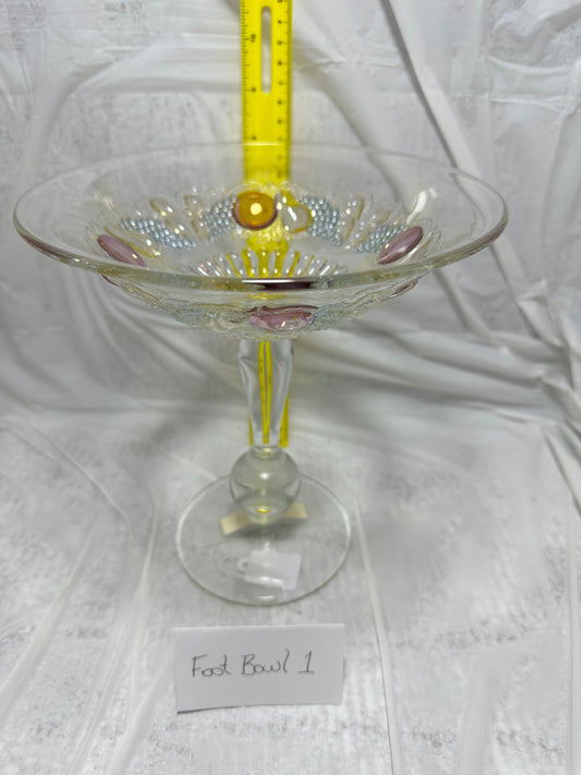 Pedestal Dish Clear 1
