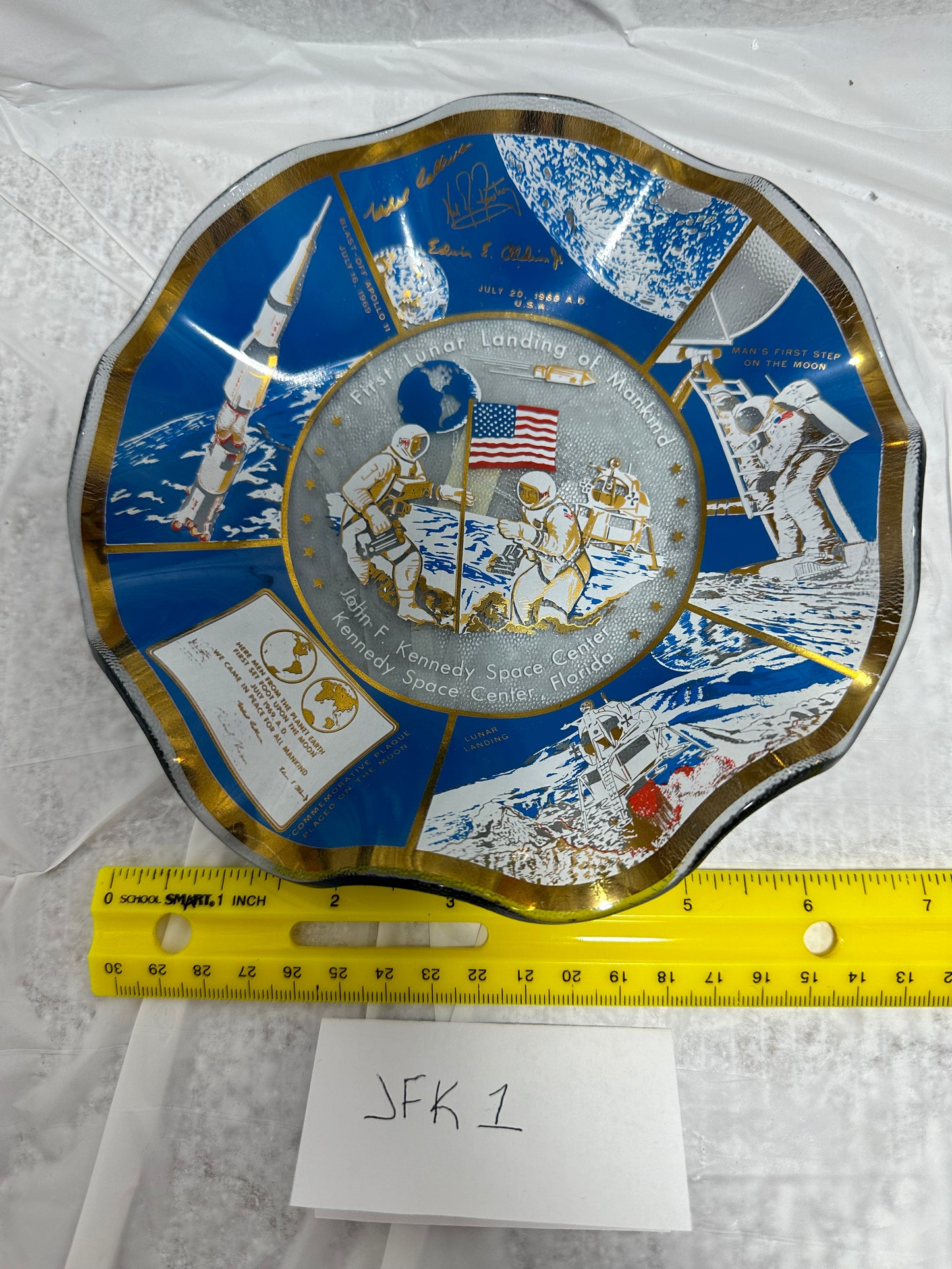 JFK commemorative dish 1