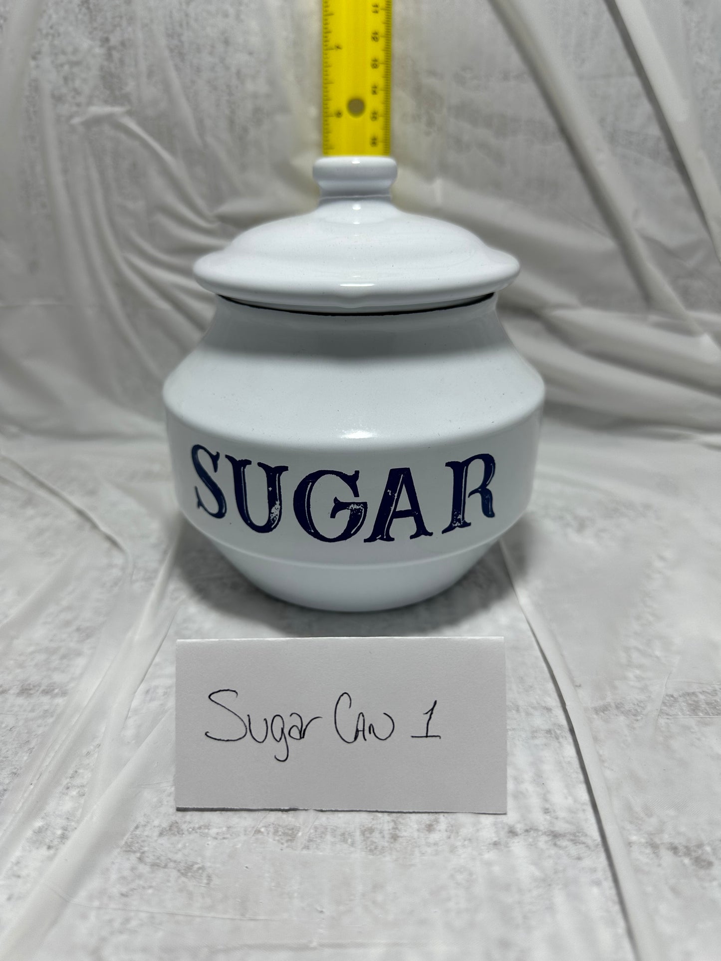 Sugar Canister (in navy) 1